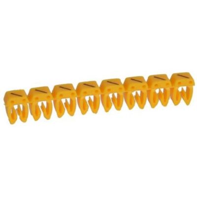 Marqueur de câble Legrand - 1,5-2,5 mm² - Jaune - Marqueur de câble - Publicité Marqueur de câble Legrand - 1,5-2,5 mm² - Jaune - Marqueur de câble - Publicité