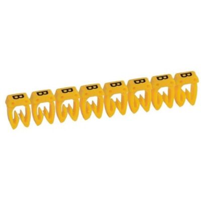 Legrand 038361 Oznaczenie kabla - Żółte - 4-6mm² - Etykieta kabla Legrand 038361 Oznaczenie kabla - Żółte - 4-6mm² - Etykieta kabla