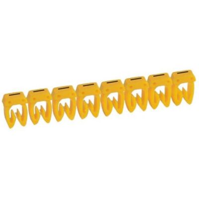 Legrand 038368 Znaczek kabla - Znaczek kabla, Żółty, 4-6mm² - Znaczek kabla Legrand 038368 Znaczek kabla - Znaczek kabla, Żółty, 4-6mm² - Znaczek kabla