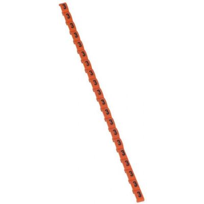 Marqueur de câble Legrand 038403 - Orange - 3 - Marqueur de câble - Publicité Marqueur de câble Legrand 038403 - Orange - 3 - Marqueur de câble - Publicité