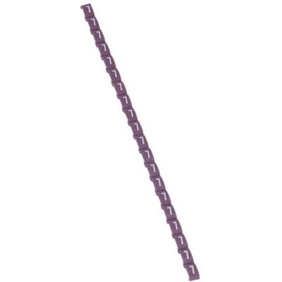Legrand 038407 Marqueur de câble Numéro 7 violet - Marqueur de câble - Publicité Legrand 038407 Marqueur de câble Numéro 7 violet - Marqueur de câble - Publicité