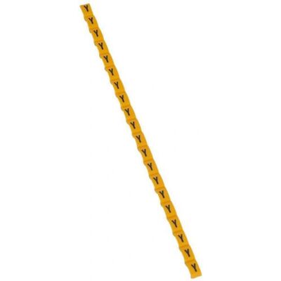 Legrand 038434 Marqueur de câble Y jaune - 600 pcs - Publicité Legrand 038434 Marqueur de câble Y jaune - 600 pcs - Publicité