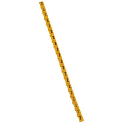 Legrand 038435 Marqueur de câble jaune - Lettre Z - 600 pcs - Publicité Legrand 038435 Marqueur de câble jaune - Lettre Z - 600 pcs - Publicité