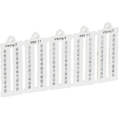 Legrand Viking3 101-200 Marqueur de câble étape 5mm - Horizontal - Publicité Legrand Viking3 101-200 Marqueur de câble étape 5mm - Horizontal - Publicité