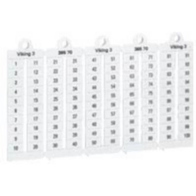 Marqueur de câble Legrand 039521 - Numéros 101-200 - Horizontal - 6mm - Publicité Marqueur de câble Legrand 039521 - Numéros 101-200 - Horizontal - 6mm - Publicité