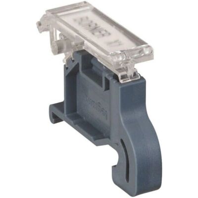 Legrand 039596 Support d'Étiquettes à Inclinaison Variable - Bloc de Jonction - Publicité Legrand 039596 Support d'Étiquettes à Inclinaison Variable - Bloc de Jonction - Publicité