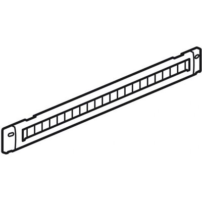Accessoire rack horizontal Legrand 046530 - 1U 19" Acier - Publicité Accessoire rack horizontal Legrand 046530 - 1U 19" Acier - Publicité
