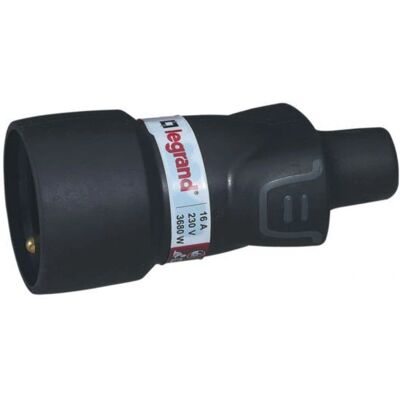 Legrand 050115 Extensión de potencia - Enchufe de goma impermeable 16A Legrand 050115 Extensión de potencia - Enchufe de goma impermeable 16A