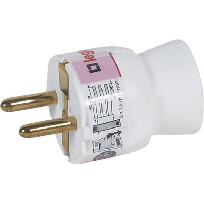 Legrand 050187 Stikkontakt - Bevægelig top, 16A, 230V Legrand 050187 Stikkontakt - Bevægelig top, 16A, 230V