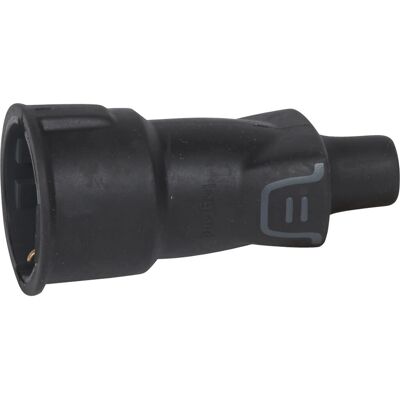 Legrand 050343 Gummi-Steckdose - 16A, Erdung, Hintermontage Legrand 050343 Gummi-Steckdose - 16A, Erdung, Hintermontage