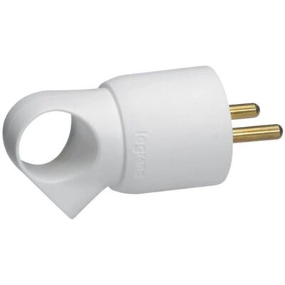 Adaptateur de prise Legrand 050420 - Type E français 250V 16A - Publicité Adaptateur de prise Legrand 050420 - Type E français 250V 16A - Publicité