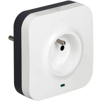 Legrand 050670 Enchufe - Protección contra sobretensiones, 2 tomas, 2RJ45 Legrand 050670 Enchufe - Protección contra sobretensiones, 2 tomas, 2RJ45