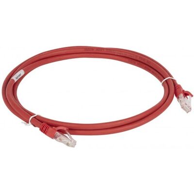 Legrand 051879 Kabel sieciowy - 2m Cat6a U/UTP LSZH Czerwony Legrand 051879 Kabel sieciowy - 2m Cat6a U/UTP LSZH Czerwony