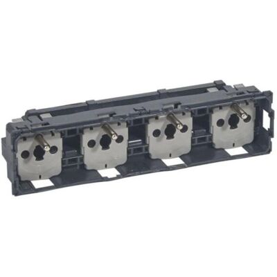 Legrand 067128 Dubbla 4x2P+T Kontakt - Elektrisk Utgång Legrand 067128 Dubbla 4x2P+T Kontakt - Elektrisk Utgång