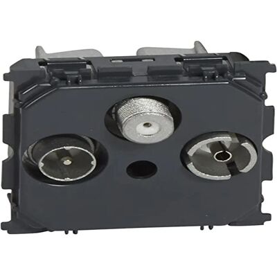 Legrand TV-RD-SAT Buchse - 1,5dB - TV, Radio, Satellit Legrand TV-RD-SAT Buchse - 1,5dB - TV, Radio, Satellit