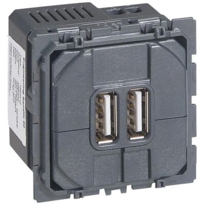 Legrand 067462 Doppel-USB-Steckdose - Steckdose Legrand 067462 Doppel-USB-Steckdose - Steckdose