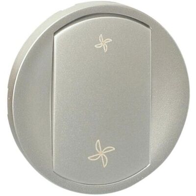 Legrand 068361 Plaque Murale Titanium - Enjoliveur pour Interrupteur - Publicité Legrand 068361 Plaque Murale Titanium - Enjoliveur pour Interrupteur - Publicité