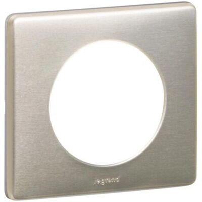 Legrand 068901 Wandplatte - Titan - 1 Position - Schalterabdeckung Legrand 068901 Wandplatte - Titan - 1 Position - Schalterabdeckung