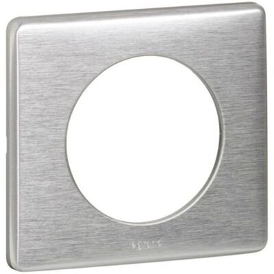 Legrand 068921 Céliane Plaque Murale - Aluminium - 1 Interrupteur - Couverture - Publicité Legrand 068921 Céliane Plaque Murale - Aluminium - 1 Interrupteur - Couverture - Publicité