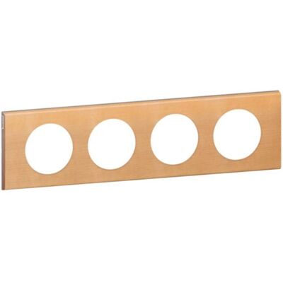 Legrand 069214 Plaque - Bois - 8,2cm - Wall Plate/Switch Cover - Publicité Legrand 069214 Plaque - Bois - 8,2cm - Wall Plate/Switch Cover - Publicité