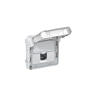 Legrand 069569 Grå RJ-45 Vägguttag - Nätverksutgång IP55 Legrand 069569 Grå RJ-45 Vägguttag - Nätverksutgång IP55