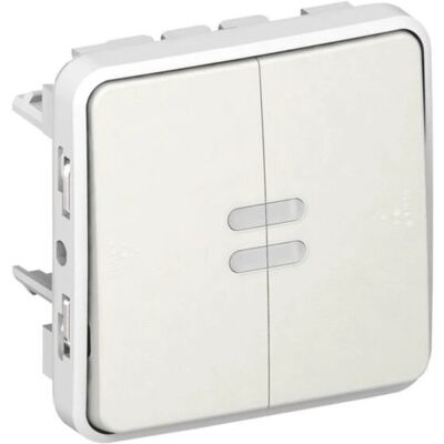 Interruptor de luz blanco Legrand 069613 - IP55 Interruptor de luz blanco Legrand 069613 - IP55