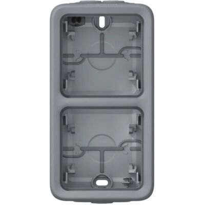 Legrand 069661 Außen-Verbinderbox - IP55, Modular, Grau Legrand 069661 Außen-Verbinderbox - IP55, Modular, Grau