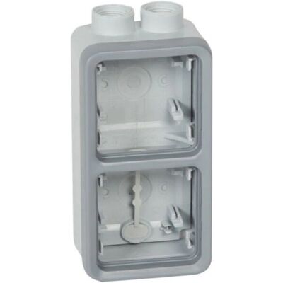 Legrand 069668 Caja de Unión Eléctrica - IP55, Montaje en Superficie, Gris Legrand 069668 Caja de Unión Eléctrica - IP55, Montaje en Superficie, Gris