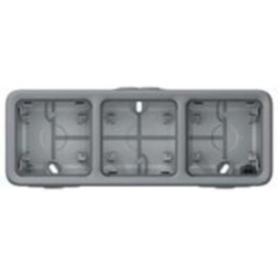 Legrand 069680 Caja de Conexiones Eléctricas - IP55, Modular, Gris Legrand 069680 Caja de Conexiones Eléctricas - IP55, Modular, Gris