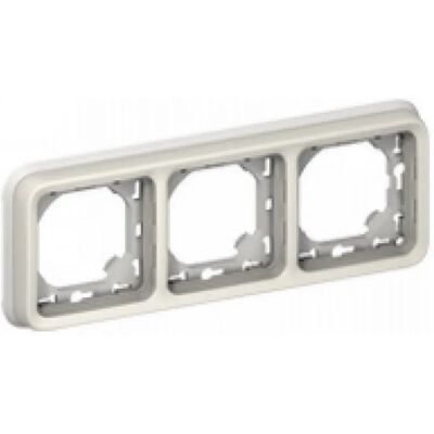 Legrand 069698 Wasserdichte Supportplatte - 3 Positionen - Elektrische Montageschiene Legrand 069698 Wasserdichte Supportplatte - 3 Positionen - Elektrische Montageschiene