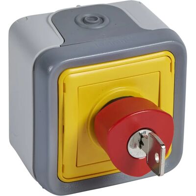 Legrand 69728 Lichtschalter - mit Schloss, IP55, 22,5 mm Legrand 69728 Lichtschalter - mit Schloss, IP55, 22,5 mm