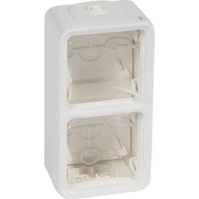 Legrand 070743 Caja de conexiones antimicrobiana vertical blanca Legrand 070743 Caja de conexiones antimicrobiana vertical blanca