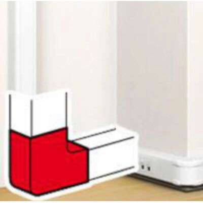 Legrand 075641 Accessoire goulotte blanc 90° - Accessoires pour goulotte - Publicité Legrand 075641 Accessoire goulotte blanc 90° - Accessoires pour goulotte - Publicité