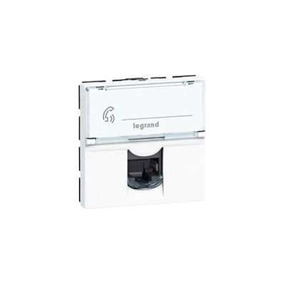 Legrand 076565 Conector RJ45 - Blanco - Categoría 6 Legrand 076565 Conector RJ45 - Blanco - Categoría 6