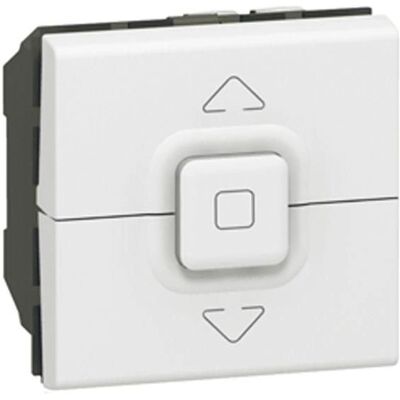 Legrand 077026 Weiß Lichtschalter - 2 Module - Unipolar - 6A Legrand 077026 Weiß Lichtschalter - 2 Module - Unipolar - 6A