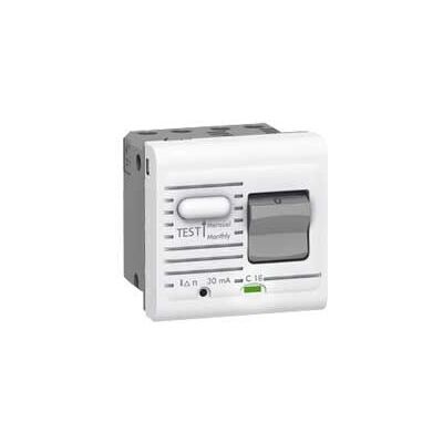Disjoncteur Legrand 077532 - 16A, 30mA, Blanc - Publicité Disjoncteur Legrand 077532 - 16A, 30mA, Blanc - Publicité