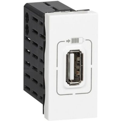 Legrand 077591 USB Steckdose - Kompakt, Weiß, 1.5A - Elektrischer Anschluss Legrand 077591 USB Steckdose - Kompakt, Weiß, 1.5A - Elektrischer Anschluss