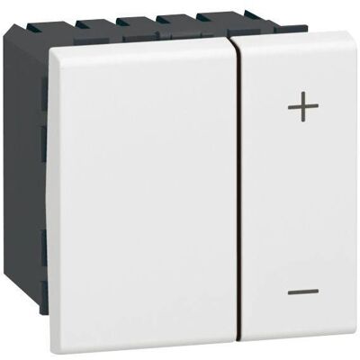 Interrupteur Lumineux Legrand 078405 - Variateur Basique - 2 Modules - Publicité Interrupteur Lumineux Legrand 078405 - Variateur Basique - 2 Modules - Publicité