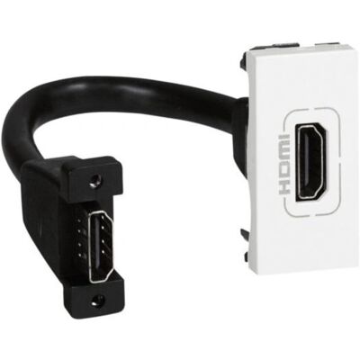 Legrand 078778 Prise HDMI Blanche - Adaptateur Vidéo/Audio Numérique - Publicité Legrand 078778 Prise HDMI Blanche - Adaptateur Vidéo/Audio Numérique - Publicité