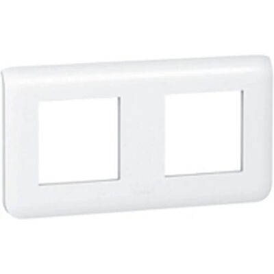 Legrand 078804 Plaque mosaïque blanche pour modules 2x2 - Publicité Legrand 078804 Plaque mosaïque blanche pour modules 2x2 - Publicité