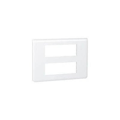 Legrand 078836 Plaque murale - 2x6 Modules - Blanc - Covering Switch Plate - Publicité Legrand 078836 Plaque murale - 2x6 Modules - Blanc - Covering Switch Plate - Publicité