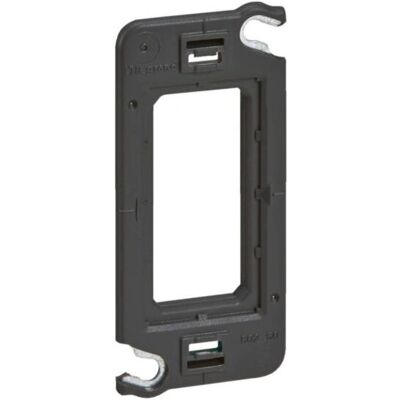Legrand 080250 Wandplatte - 1 Modul Support für Céliane, Mosaic, Soliroc Legrand 080250 Wandplatte - 1 Modul Support für Céliane, Mosaic, Soliroc