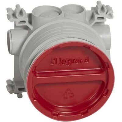 Legrand 081988 Boîte d'encastrement électrique - Ronde, 50mm Profondeur, IP20 - Publicité Legrand 081988 Boîte d'encastrement électrique - Ronde, 50mm Profondeur, IP20 - Publicité