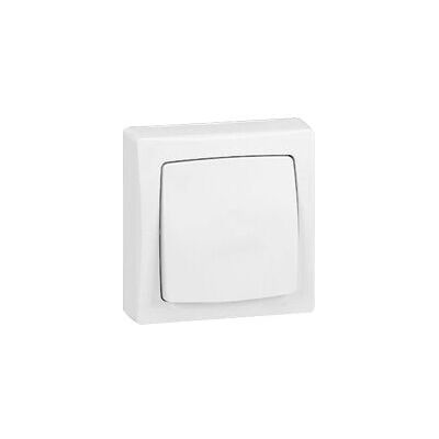 Legrand 086006 Interrupteur Surface Blanc - Commutateur Électrique - Publicité Legrand 086006 Interrupteur Surface Blanc - Commutateur Électrique - Publicité