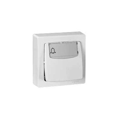 Legrand 086009 Interrupteur Poussoir Blanc - Commutateur Électrique - Publicité Legrand 086009 Interrupteur Poussoir Blanc - Commutateur Électrique - Publicité