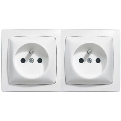LEGRAND 086078 Prise - Double 2P+T - Fixation en saillie - Publicité LEGRAND 086078 Prise - Double 2P+T - Fixation en saillie - Publicité