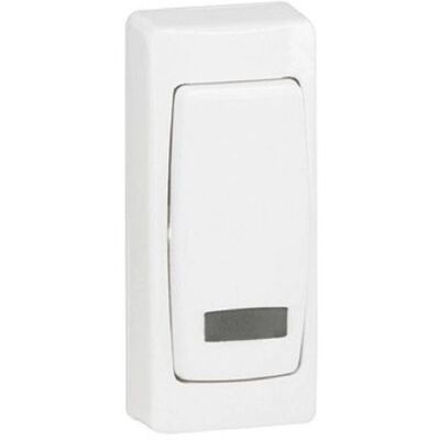 Legrand 086088 Oteo strömbrytare - Vit Legrand 086088 Oteo strömbrytare - Vit