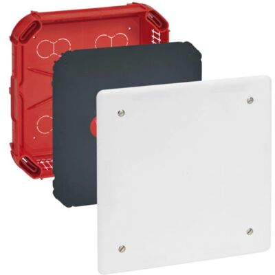 Legrand 089274 Elektrische Verbindungsdose - Rechteckig, Versiegelt, Komplett mit Schrauben Legrand 089274 Elektrische Verbindungsdose - Rechteckig, Versiegelt, Komplett mit Schrauben