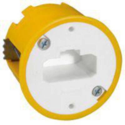 Legrand 089304 Boîte de Jonction Électrique - Pour Cloison Sèche - Profondeur 40mm - Publicité Legrand 089304 Boîte de Jonction Électrique - Pour Cloison Sèche - Profondeur 40mm - Publicité