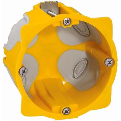 Boîte électrique Legrand Energy - Profondeur 40mm, Diamètre 67mm - IP40 - Publicité Boîte électrique Legrand Energy - Profondeur 40mm, Diamètre 67mm - IP40 - Publicité